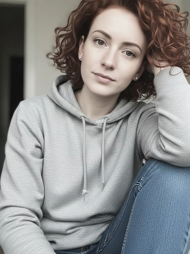 Simple Hoodie and Jeans with Minimal Accessories