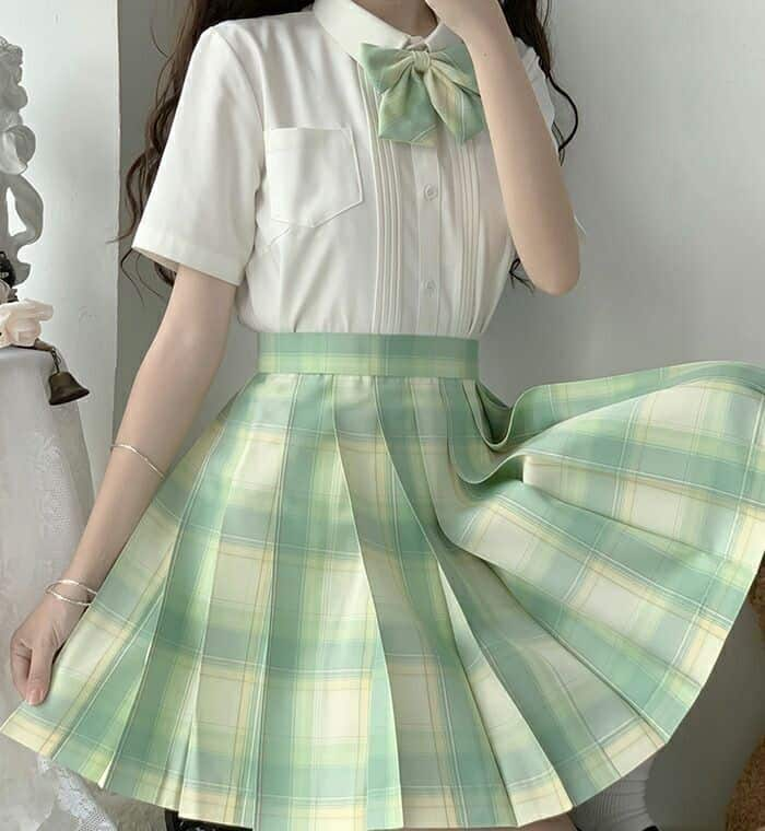 Mint Green Plaid Perfection