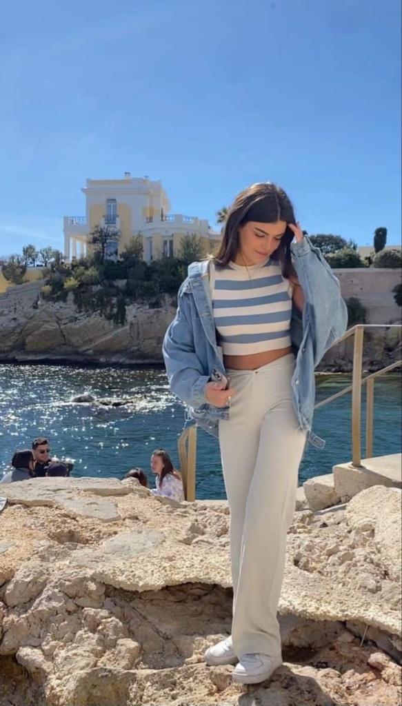 Coastal Chic with Denim Flair