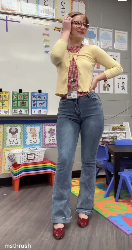 Preppy Chic Meets Classroom Cool