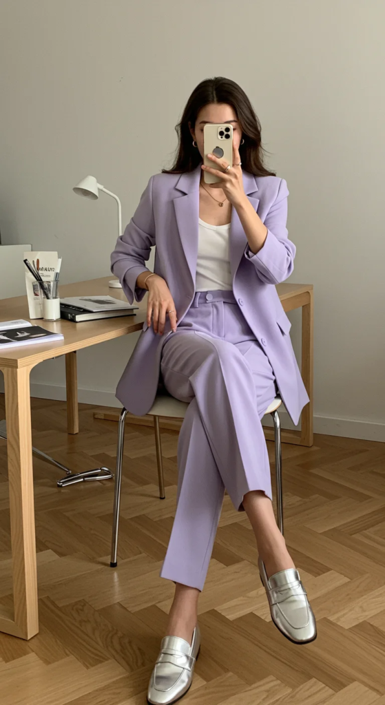 Pastel Suit Set