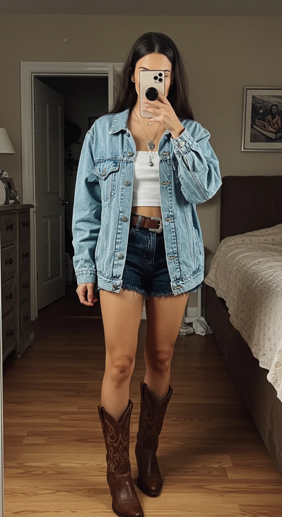 Denim-on-Denim Delight