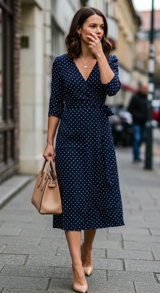 Sophisticated Wrap Dress