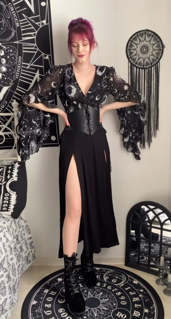 Celestial Kimono with Corset