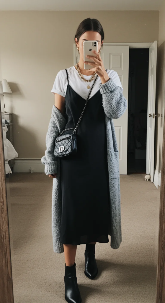 The Layered Dress Look