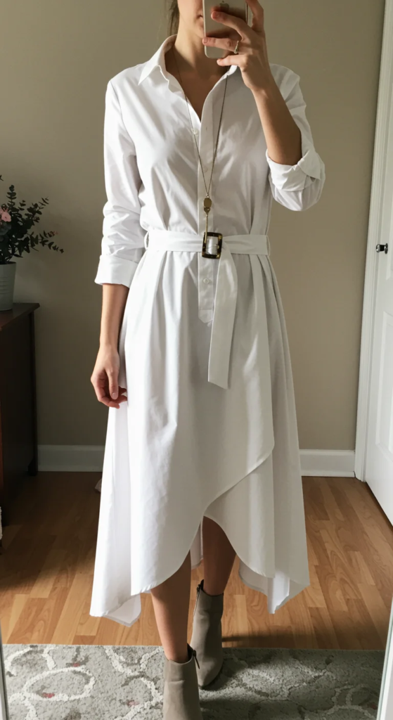 The Modern Shirt Dress