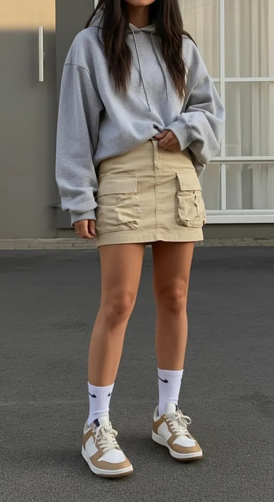 Hoodie and Cargo Mini