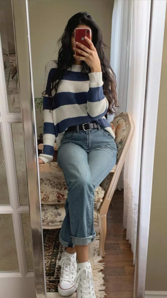 Nautical Stripes Meet Casual Chic